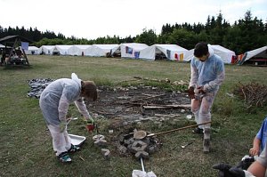 Bilder aus dem Handwerkercamp