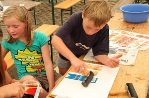 Bilder aus dem Handwerkercamp