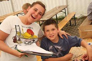 Bilder aus dem Handwerkercamp