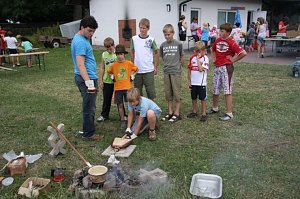Bilder aus dem Handwerkercamp