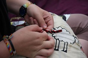 Bilder aus dem Handwerkercamp