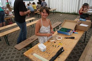 Bilder aus dem Handwerkercamp