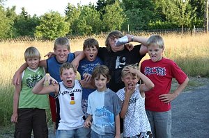 Gel&auml;ndespiel und Wasserschlacht