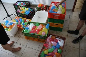 Gel&auml;ndespiel und Wasserschlacht