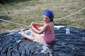Gel&auml;ndespiel und Wasserschlacht