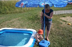 Gel&auml;ndespiel und Wasserschlacht