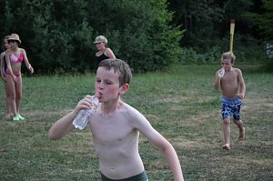 Gel&auml;ndespiel und Wasserschlacht