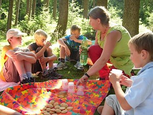 Gel&auml;ndespiel und Wasserschlacht