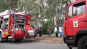 Brand in der Küche