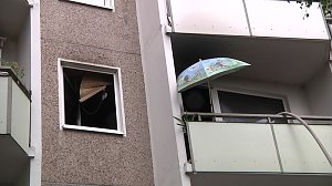 Brand in der Küche