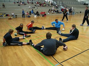 Training mit Olympiasieger