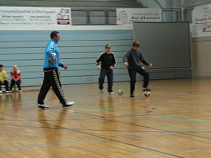 Training mit Olympiasieger