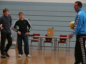 Training mit Olympiasieger