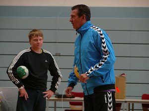 Training mit Olympiasieger