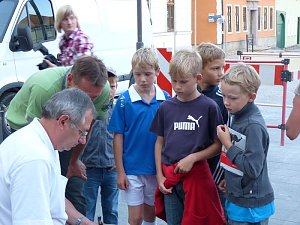 Athletenpr&auml;sentation des 15. Sparkassenmeetings 