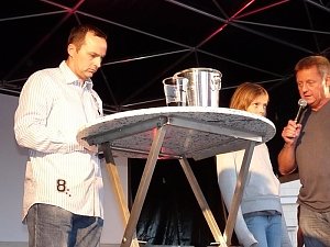 Athletenpr&auml;sentation des 15. Sparkassenmeetings 