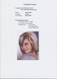 Gesuchte Person