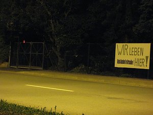Protest in Sundhausen