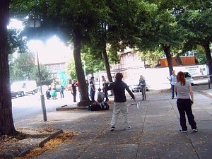 Grüne Jugend protestiert