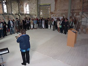 Offene T&uuml;r Cruciskirche