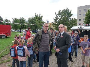 Einweihung Spielplatz
