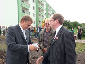 Einweihung Spielplatz