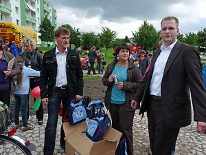 Einweihung Spielplatz