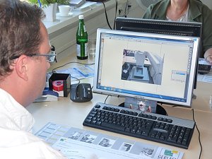 Offene T&uuml;r bei CSI
