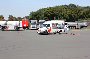Feuerwehr im Schleudergang