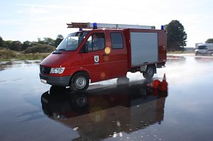 Feuerwehr im Schleudergang