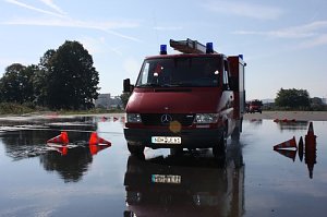 Feuerwehr im Schleudergang