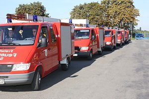 Feuerwehr im Schleudergang