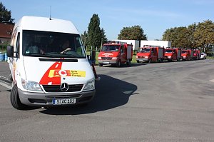 Feuerwehr im Schleudergang