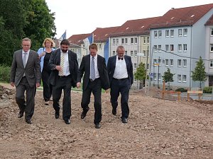Symbolischer Spatenstich