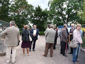 Symbolischer Spatenstich