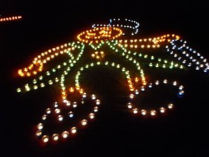 Petersberg Lichterfest 2010