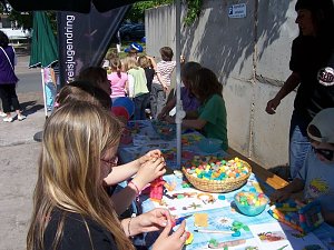 Buntes Treiben in der Promenade