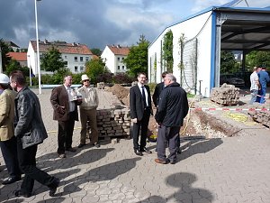Grundsteinlegung BHKW Wippertor