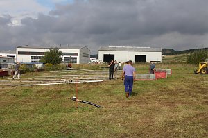Aufbau Zirkus