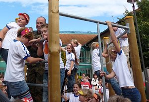 Einweihung Spielplatz