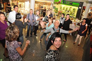 Geburtstagsfeier in der Galerie