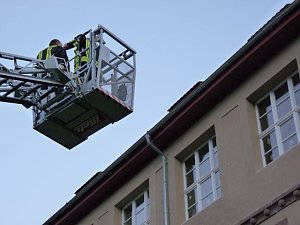 Feuerwehr an Kollwitz-Schule