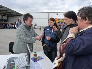 Offene T&uuml;r bei WAGO