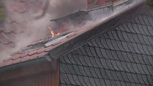 Brand in der Altstadt