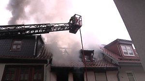 Brand in der Altstadt