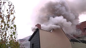 Brand in der Altstadt
