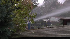 Brand in der Altstadt