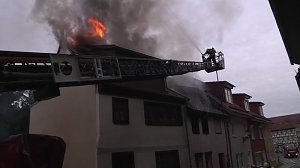 Brand in der Altstadt