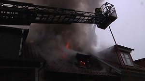 Brand in der Altstadt