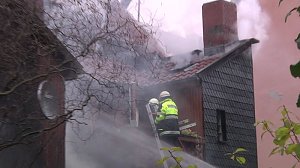 Brand in der Altstadt